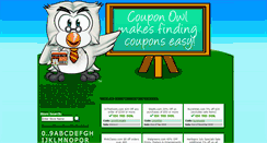 Desktop Screenshot of couponowl.com